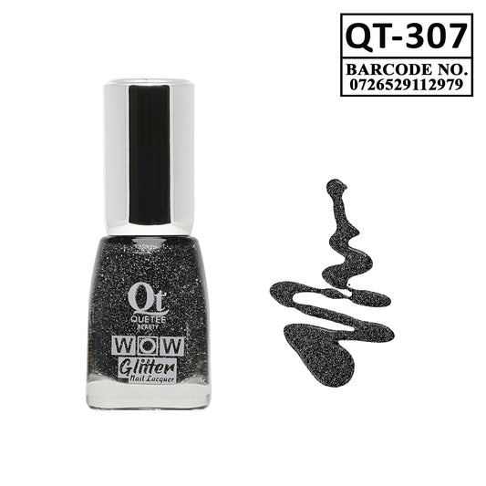 Quetee Beauty Glitter Nail Paint Qt-307