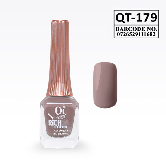 Quetee Beauty Rich Color Nail Polish QT-179