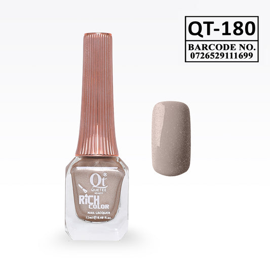 Quetee Beauty Rich Color Nail Polish QT-180