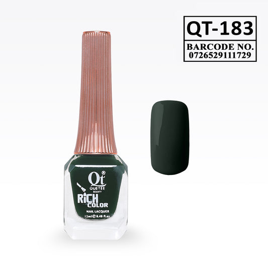 Quetee Beauty Rich Color Nail Polish QT-183