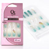 Quetee Beauty 3D Nails Premium Design Twenty Five