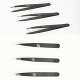 Quetee Beauty Professional Eyebrow Tweezer Set Stainless Steel Precision Grooming Tools