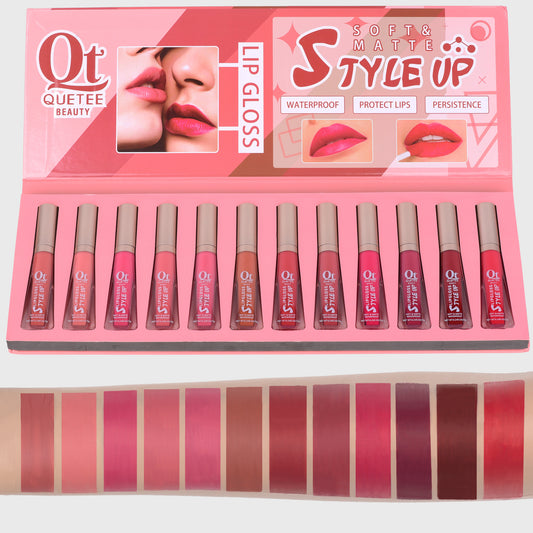 Quetee Lip Gloss 12 Color Pack