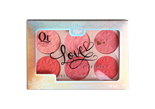 Quetee Beauty Lovely Matte Blusher 6 Colors