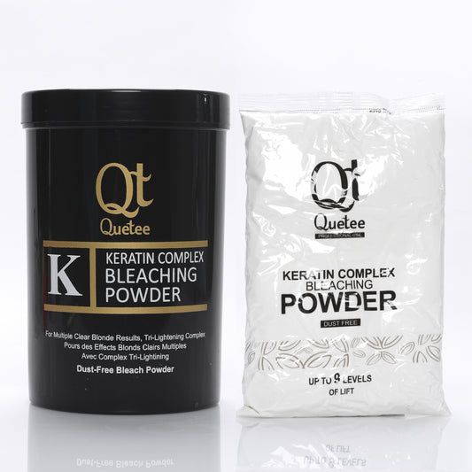 Keratin Complex Jar Bleaching Powder white