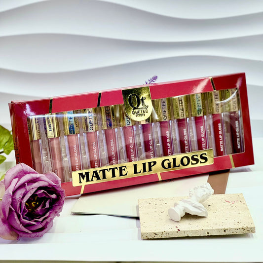 Quetee Lip Gloss 12 Color Pack