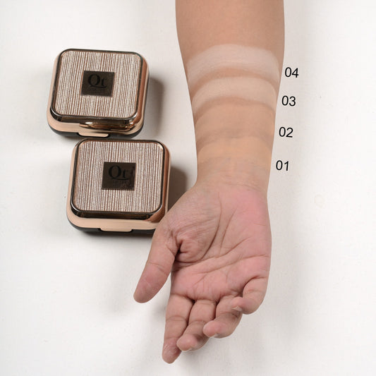 Quetee Beauty Compact Face Powder 2in1