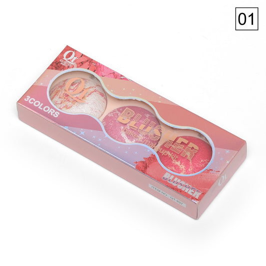 QUETEE BEAUTY Terracotta Blush 3 IN 1