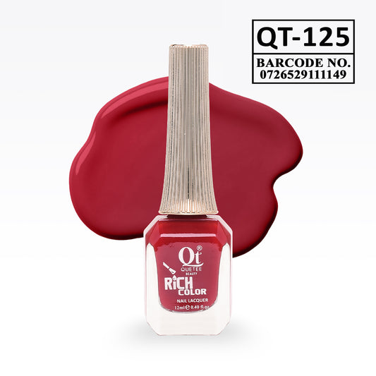Quetee Beauty Rich Color Nail Polish QT-125