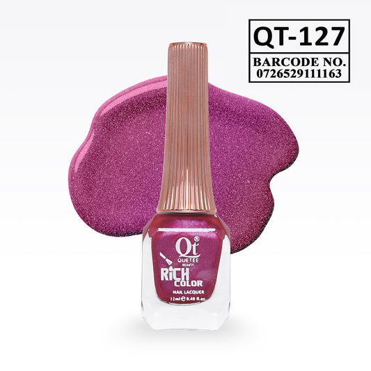 Quetee Beauty Rich Color Nail Polish QT-127