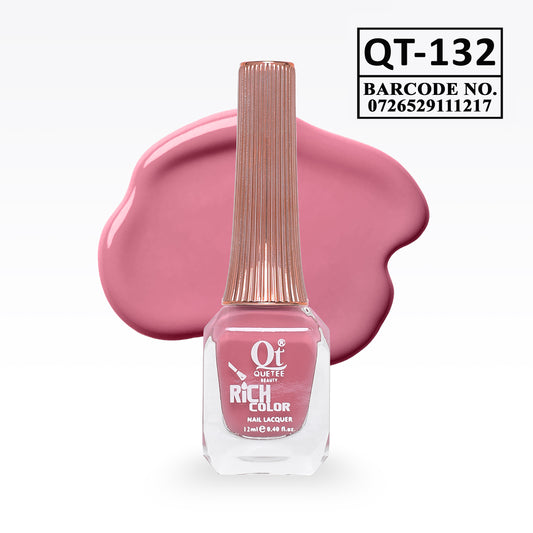 Quetee Beauty Rich Color Nail Polish QT-132