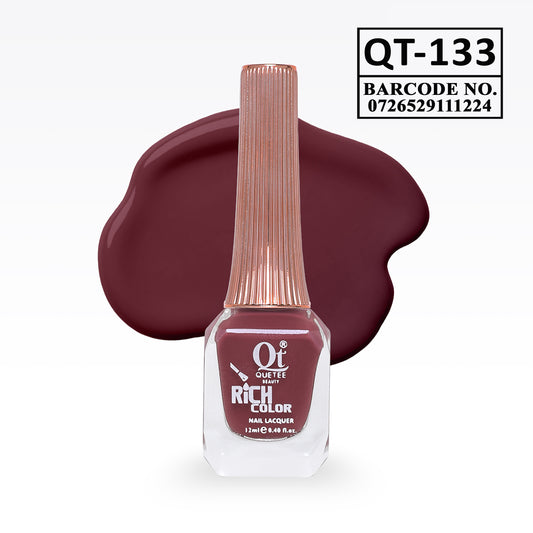 Quetee Beauty Rich Color Nail Polish QT-133