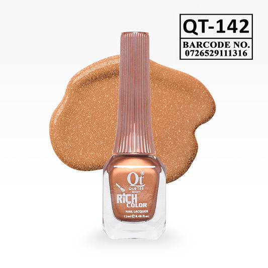 Quetee Beauty Rich Color Nail Polish QT-142
