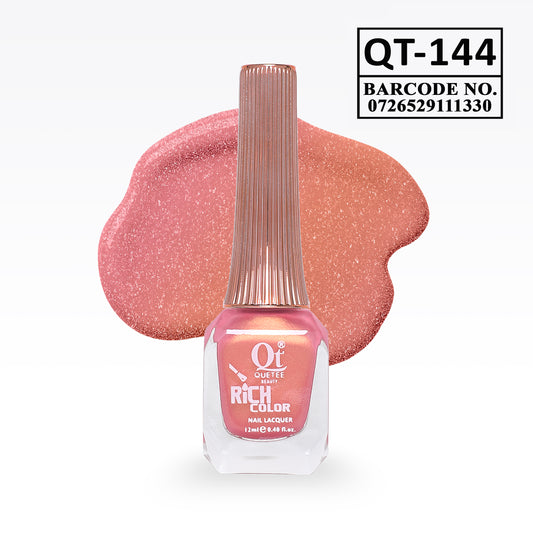 Quetee Beauty Rich Color Nail Polish QT-144