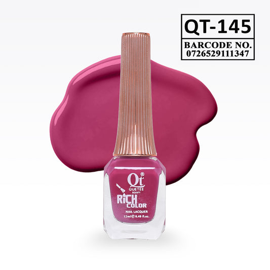 Quetee Beauty Rich Color Nail Polish QT-145