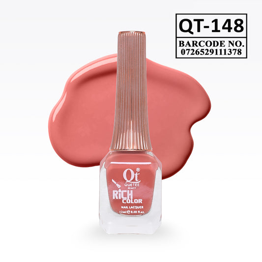 Quetee Beauty Rich Color Nail Polish QT-148
