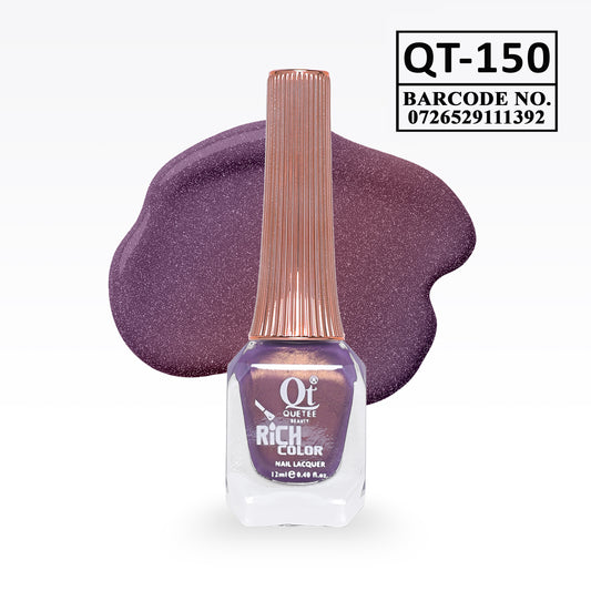 Quetee Beauty Rich Color Nail Polish QT-150