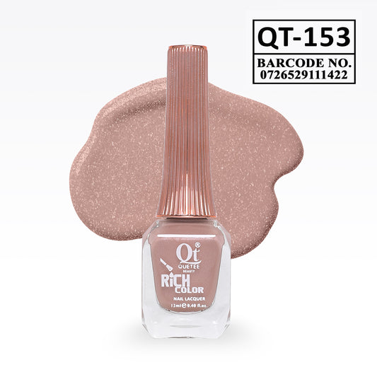 Quetee Beauty Rich Color Nail Polish QT-153