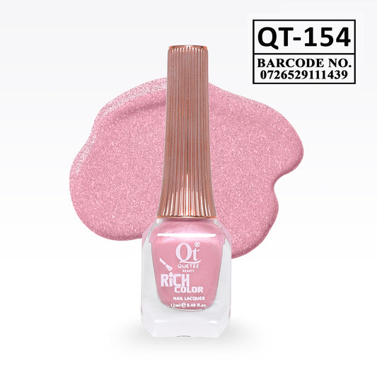 Quetee Beauty Rich Color Nail Polish QT-154
