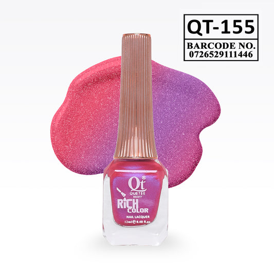 Quetee Beauty Rich Color Nail Polish QT-155