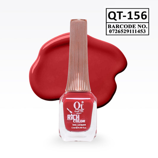 Quetee Beauty Rich Color Nail Polish QT-156