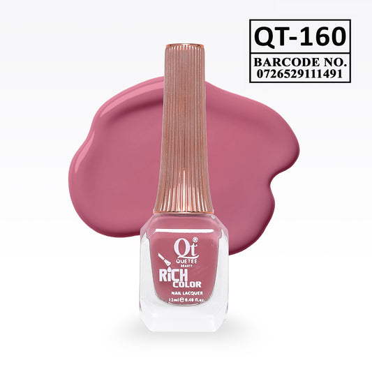Quetee Beauty Rich Color Nail Polish QT-160