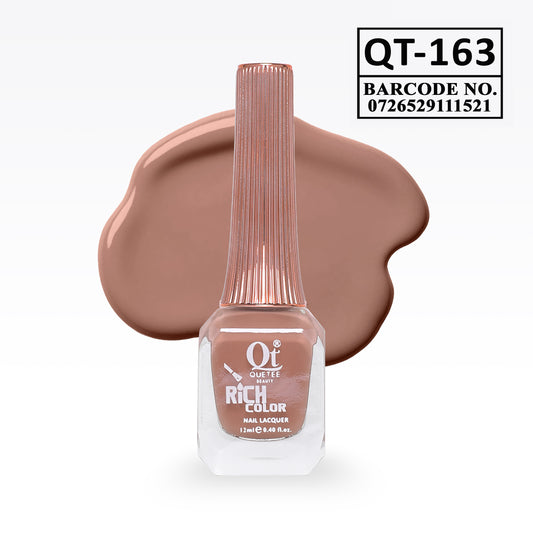 Quetee Beauty Rich Color Nail Polish QT-163