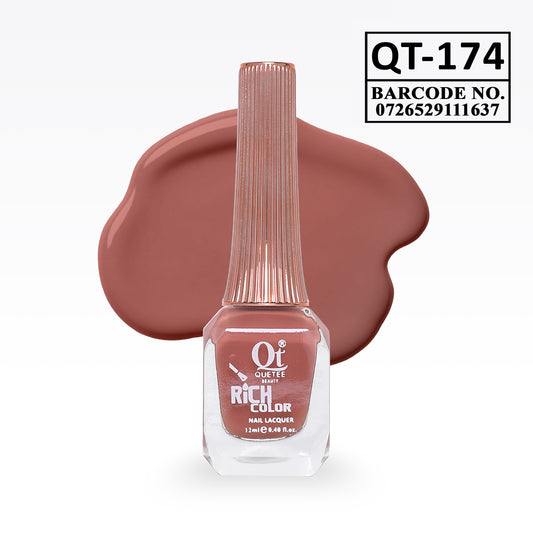 Quetee Beauty Rich Color Nail Polish QT-174