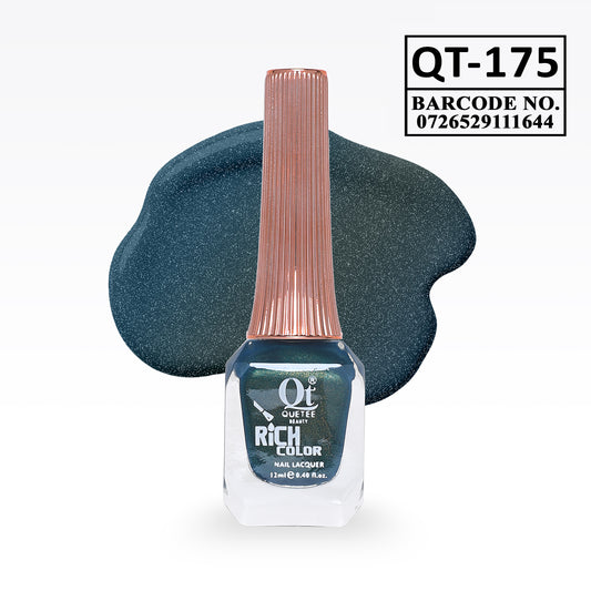 Quetee Beauty Rich Color Nail Polish QT-175