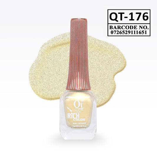 Quetee Beauty Rich Color Nail Polish QT-176