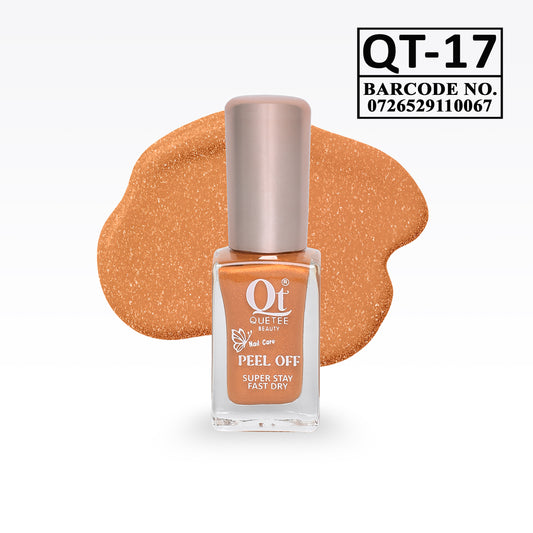 Quetee Beauty Peel Off Nail Polish QT-17