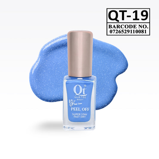 Quetee Beauty Peel Off Nail Polish QT-19