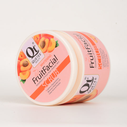 QUETEE BEAUTY WHITENING FRUIT FACIAL PEACH  SCRUB