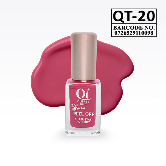 Quetee Beauty Peel Off Nail Polish QT-20