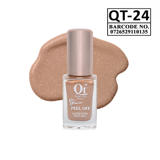 Quetee Beauty Peel Off Nail Polish QT-24