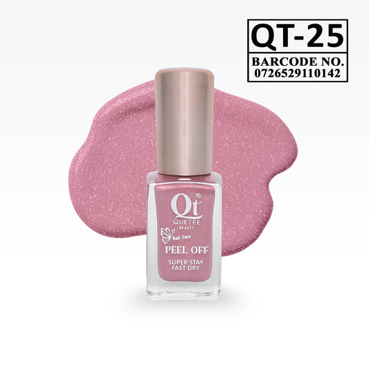 Quetee Beauty Peel Off Nail Polish QT-25