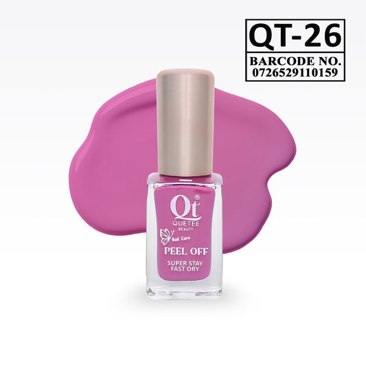 Quetee Beauty Peel Off Nail Polish QT-26