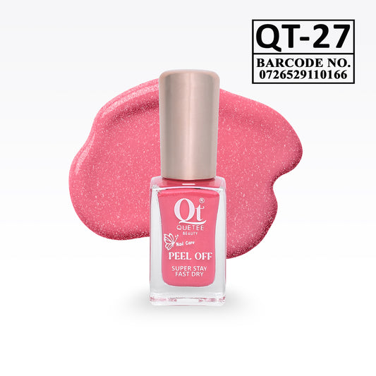 Quetee Beauty Peel Off Nail Polish QT-27