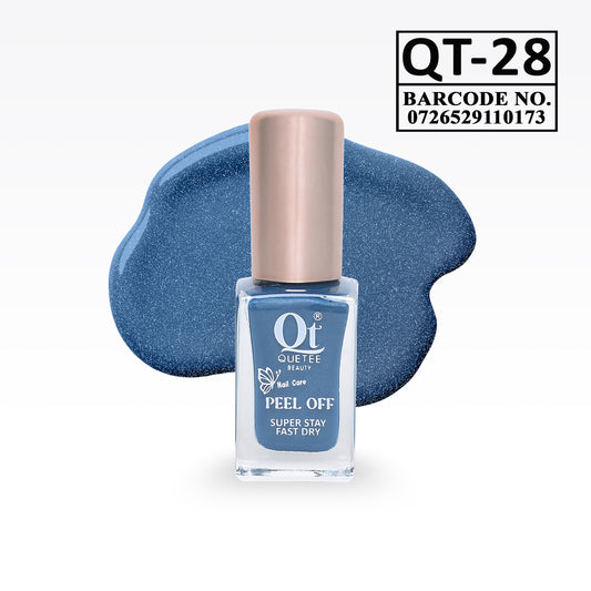 Quetee Beauty Peel Off Nail Polish QT-28