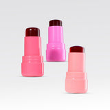 QUETEE Jelly Blush 2 in 1 Lip and Cheek Tint Hot Pink Shade