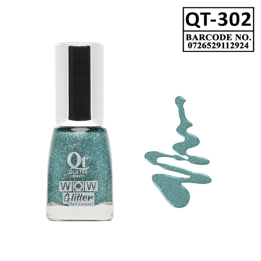 Quetee Beauty Glitter Nail Paint Qt-302