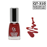 Quetee Beauty Glitter Nail Paint Qt-3010