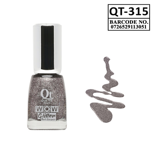Quetee Beauty Glitter Nail Paint Qt-315