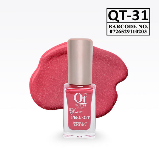 Quetee Beauty Peel Off Nail Polish QT-31
