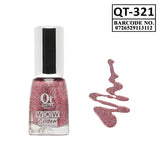 Quetee Beauty Glitter Nail Paint Qt-321