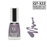 Quetee Beauty Glitter Nail Paint Qt-322