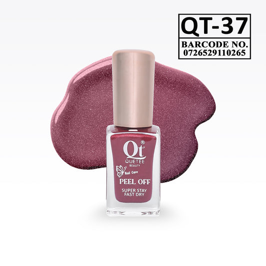 Quetee Beauty Peel Off Nail Polish QT-37