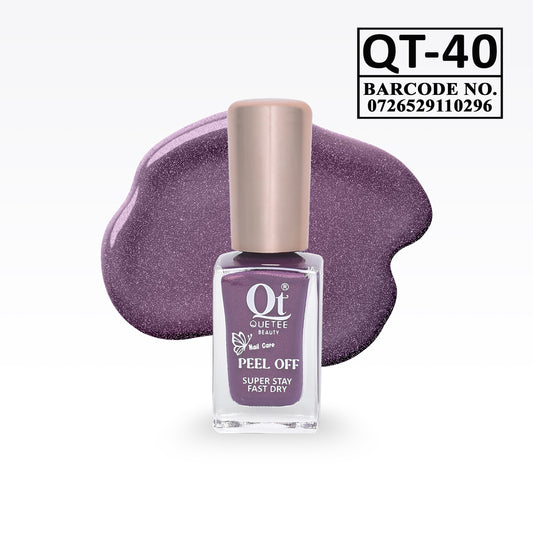 Quetee Beauty Peel Off Nail Polish QT-40