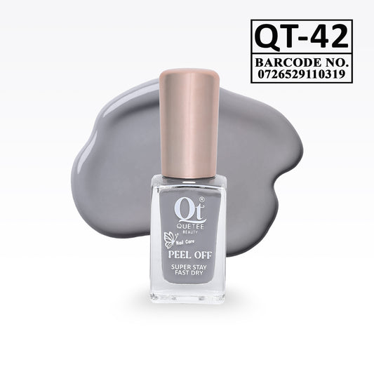Quetee Beauty Peel Off Nail Polish QT-42