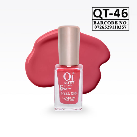 Quetee Beauty Peel Off Nail Polish QT-46